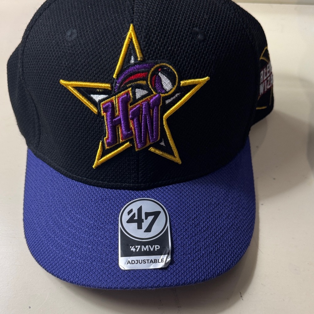 Harlem wizards autographed hat